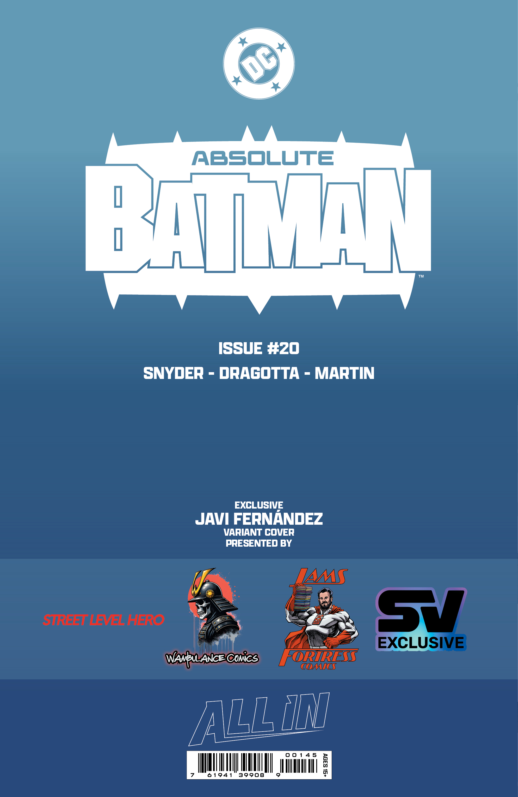 PRE-ORDER Absolute Batman #20 - Rachta Lin Trade Spot Foil