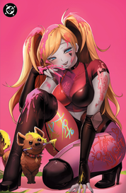HARLEY QUINN #61 - RACHTA LIN FOIL VIRGIN